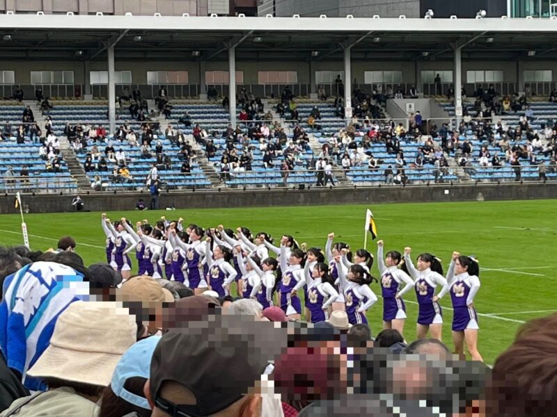 大学ラグビー　早稲田大学vs帝京大学