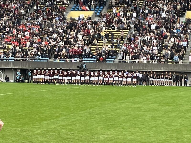 大学ラグビー　早稲田大学vs帝京大学