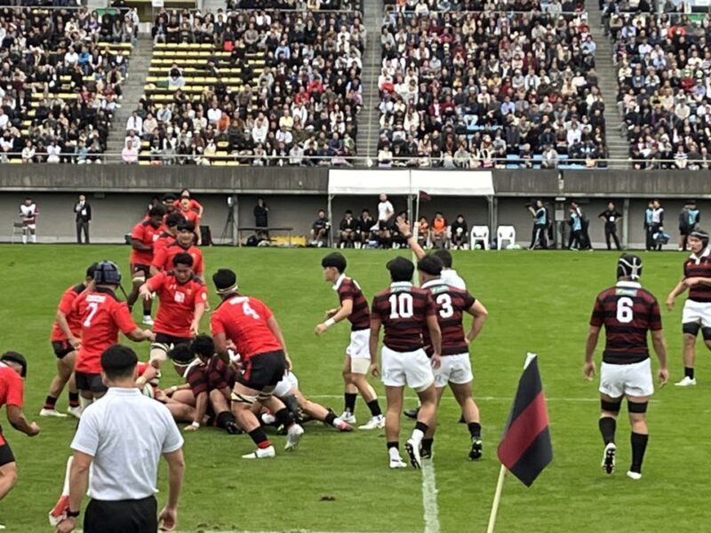 大学ラグビー　早稲田大学vs帝京大学