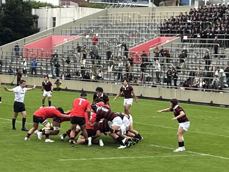 大学ラグビー　早稲田大学vs帝京大学