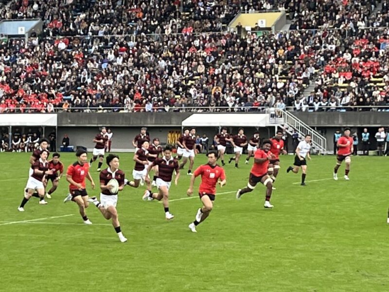 大学ラグビー　早稲田大学vs帝京大学