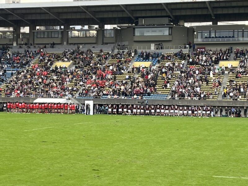 大学ラグビー　早稲田大学vs帝京大学