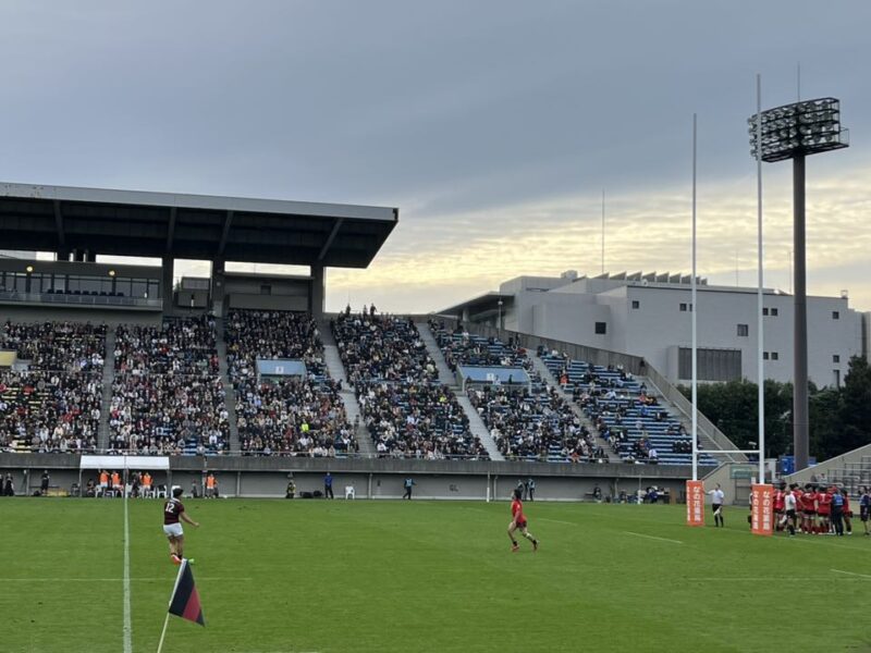 大学ラグビー　早稲田大学vs帝京大学