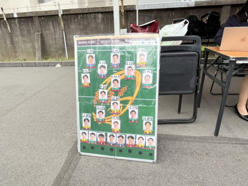 大学ラグビー　早稲田大学vs帝京大学