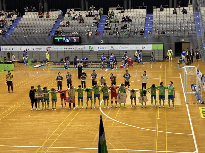 湘南ベルマーレフットサル　ボアルース長野戦