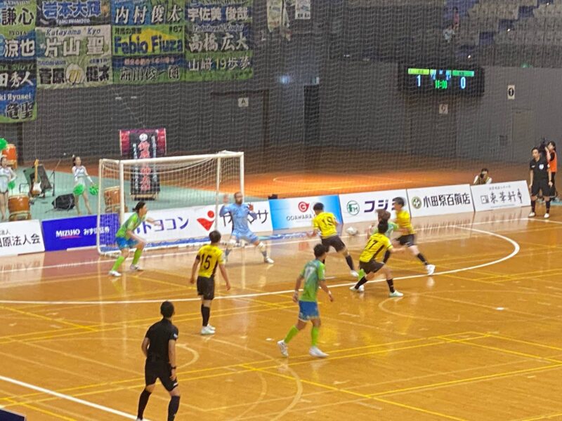 湘南ベルマーレフットサルクラブ　ペスカドーラ町田戦
