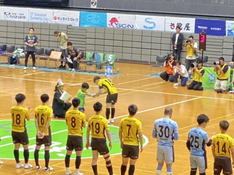 湘南ベルマーレフットサルクラブ　ペスカドーラ町田戦