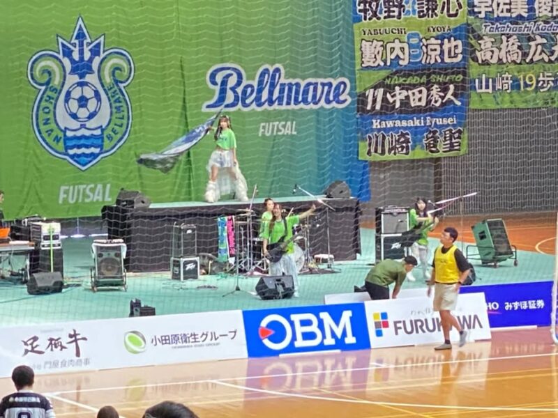 湘南ベルマーレフットサル　名古屋オーシャンズ戦