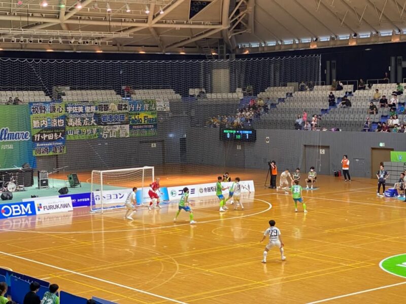 湘南ベルマーレフットサル　名古屋オーシャンズ戦