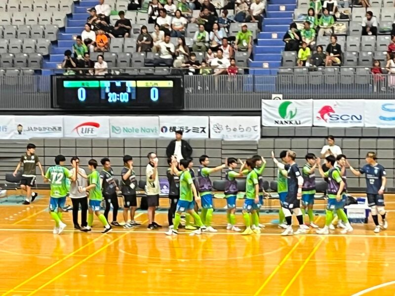 湘南ベルマーレフットサル ボルクバレット北九州戦