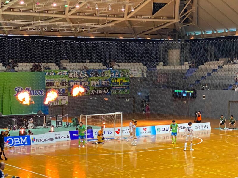 湘南ベルマーレフットサル ボルクバレット北九州戦