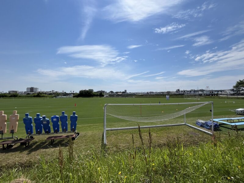 湘南ベルマーレ 馬入練習見学