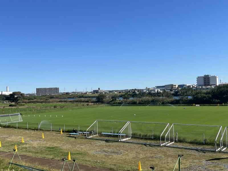 湘南ベルマーレ 馬入練習見学