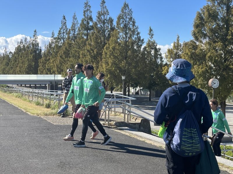 湘南ベルマーレ 馬入練習見学