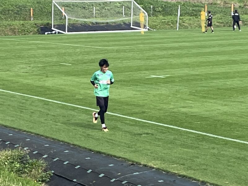 湘南ベルマーレ 馬入練習見学
