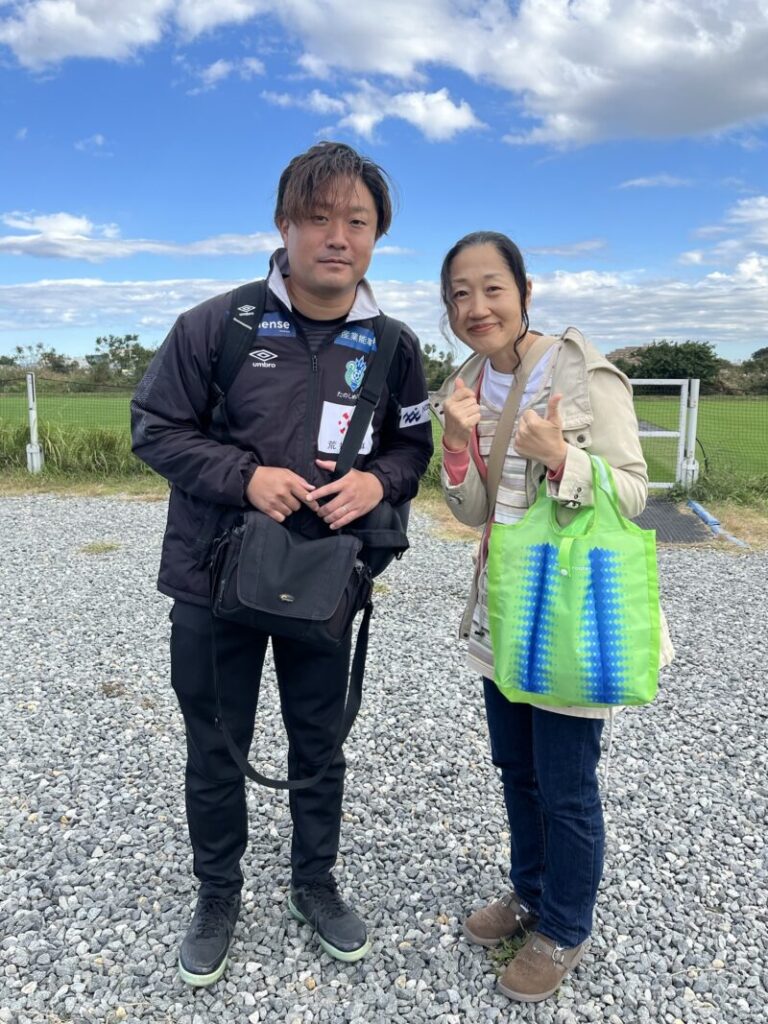 湘南ベルマーレ 馬入練習見学